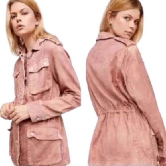 Free People not your brother’s surplus utility/military jacket SZ Xsmall - Picture 2 of 16